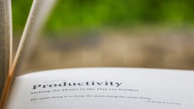 Book with Productivity in the title