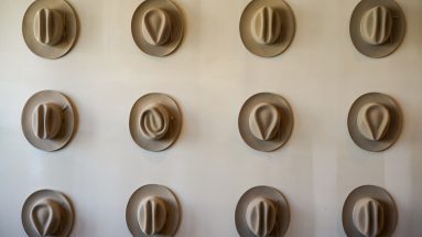 Picture of hats depicting all the hats an entrepreneur must wear in their business